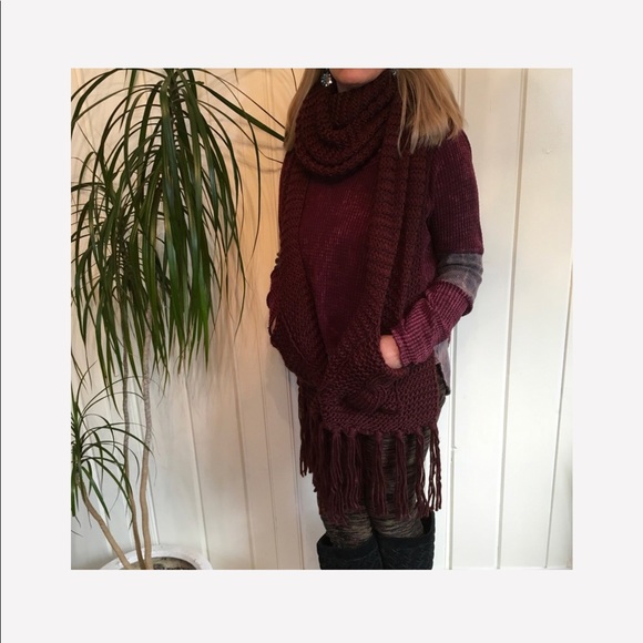 POCKET KNIT SCARF - Picture 7 of 8